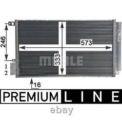 1x Mahle Condenser, Air Conditioning For Alfa Romeo Fiat Opel Vauxhall
