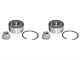 2 X Wheel Bearings Optimal For Alfa Romeo, Fiat, Lancia, Opel 156, Bravo Ii