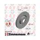 2x Zimmermann Brake Disc 110.2207.20 Coat Z For Alfa Romeo Fiat Opel