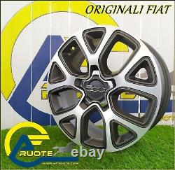 4 Original Fiat Alloy Wheels From 17 X Alfa Romeo Juliet 500x Jeep
