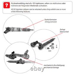 4 X Bosch Injector 0445110243 for Alfa Romeo 1.9JTD Jtdm Fiat 1.9 D Mj 0986435104