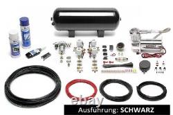 Air Chassis + Black Compressor for Alfa Romeo Fiat Opel Corsa Adam