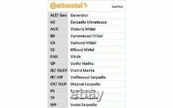 CONTITECH Timing Belt Kit for OPEL ZAFIRA ALFA ROMEO GT 147 156 CT1105K3