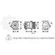 Compressor Air Conditioning Alfa Romeo Fiat Doblo Case / Estate