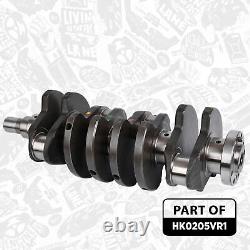 Crankshaft with Bearing + Screws for Alfa Romeo Fiat Lancia 1.3 55200307