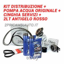 Distribution Belt Kit, Original Alfa Romeo Water Pump 159 939 1.9 Jtdm 8v