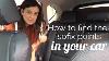 How To Find The Isofix Points In Your Car