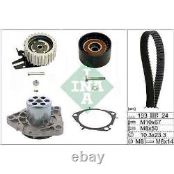 Ina Belt + Water Pump for Alfa Romeo Fiat Jeep Lancia Opel Suzuki