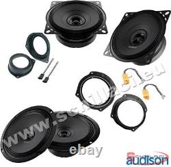 Kit 4 HP Audison Speaker Speakers For Fiat / Alfa Romeo / Lancia / Opel