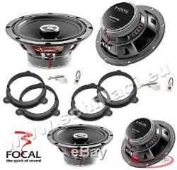 Kit 4 HP Speakers Focal Speakers For Fiat / Alfa Romeo / Lancia / Opel Av