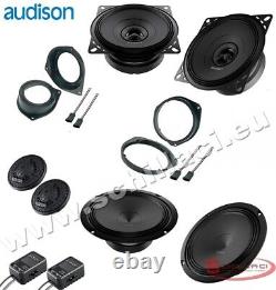 Kit 6 HP Audison Speaker Speakers For Fiat / Alfa Romeo / Lancia / Opel