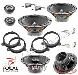 Kit 6 HP Focal Speaker Speakers For Fiat / Alfa Romeo / Lancia / Opel Av