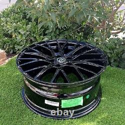 MM1009 Black Alloy Wheels NAD 17 5X110 X Alfa Romeo Giulietta Fiat 500X Jeep Opel