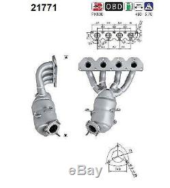 Retec Pot Catalytic 06.60.058a For Alfa Romeo Fiat Opel + Mounting Kit