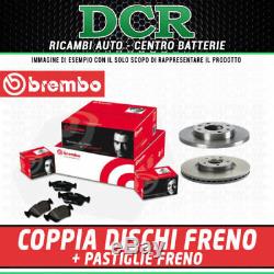 Set Front Brake Pads And Discs Brembo Alfa Romeo 147 (937) 1.9 Jtd 115cv 85kw