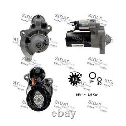 Sidat S12BH0005 Starter for Alfa Romeo Citroën Fiat Lancia Mitsubishi Opel