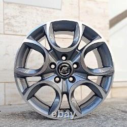 Turin with NAD 16 5X110 X Alloy Wheels for Alfa Romeo, Juliet, Fiat 500X, Jeep, Opel