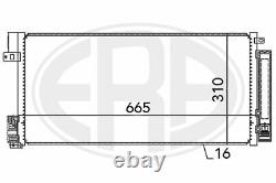 Condenseur climatisation ERA 667004 pour ABARTH ALFA ROMEO FIAT LANCIA OPEL