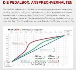 DTE Système Pedal Box 3S pour Alfa Romeo 159 939 2005-2011 1.9L JTS R4 118KW