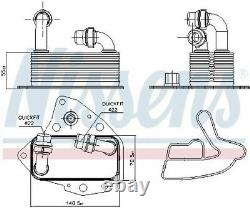 NISSENS, Radiateur d'huile 90803 pour FIAT, OPEL, ALFA ROMEO, CADILLAC, LANCIA