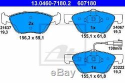 Set Disques et Plaquettes Avant ATE ALFA ROMEO 156 (932) 2.4 JTD 150HP 110KW